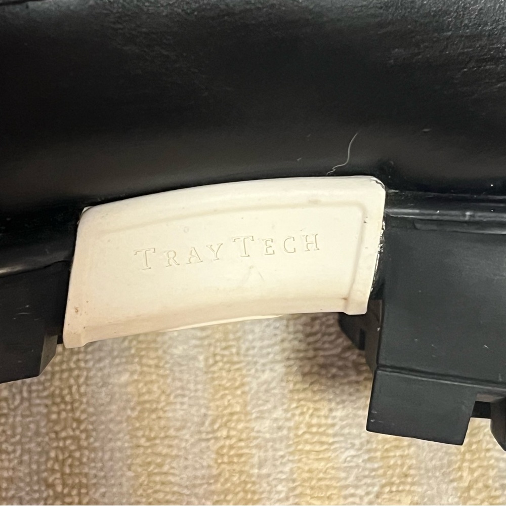 Ecco Women’s Black Leather Tray Tech Penny Loafers Sz 40 US 9-9.5 Lug Sole EUC - Picture 11 of 11